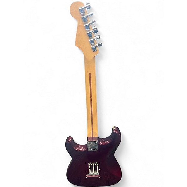 Used Fender Standard Stratocaster Wine Red Solid Body Electric Guitar