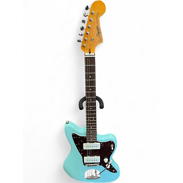 Used Squier Classic Vibe 60s Jazzmaster Daphne Blue Solid Body Electric Guitar