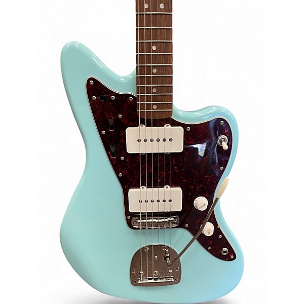 Used Squier Classic Vibe 60s Jazzmaster Daphne Blue Solid Body Electric Guitar