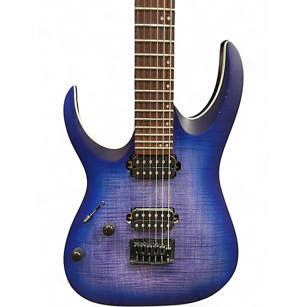 Used Ibanez RGA42FML PURPLE BURST Solid Body Electric Guitar