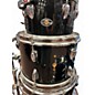 Vintage 1970s Slingerland 5 Piece ROCK OUTFIT Black Drum Kit