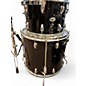 Vintage 1970s Slingerland 5 Piece ROCK OUTFIT Black Drum Kit