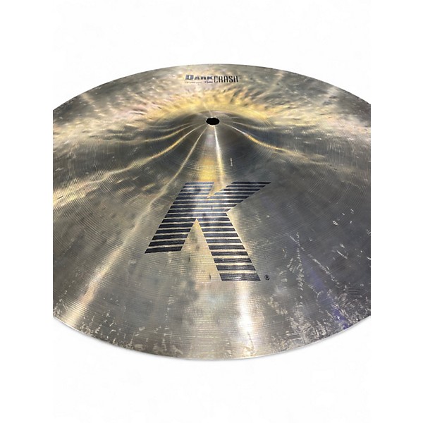 Used Zildjian 16in K Dark Thin Crash Cymbal