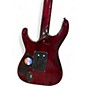 Used ESP LTD MH1000 Deluxe Trans Crimson Red Solid Body Electric Guitar