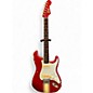 Used Nichols Custom Guitar Build #033 Lightly Relic Worn Red w/ White Stripe Solid Body Electric Guitar thumbnail