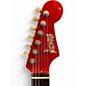 Used Nichols Custom Guitar Build #033 Lightly Relic Worn Red w/ White Stripe Solid Body Electric Guitar