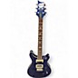 Used PRS SE Custom 24 Blue Burst Solid Body Electric Guitar thumbnail