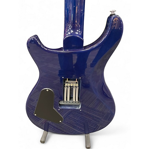 Used PRS SE Custom 24 Blue Burst Solid Body Electric Guitar