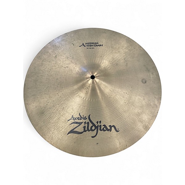 Used Zildjian 16in A Series Medium Thin Crash Cymbal
