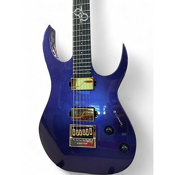 Used Solar Guitars SR1.6AMP Purple Solid Body Electric Guitar