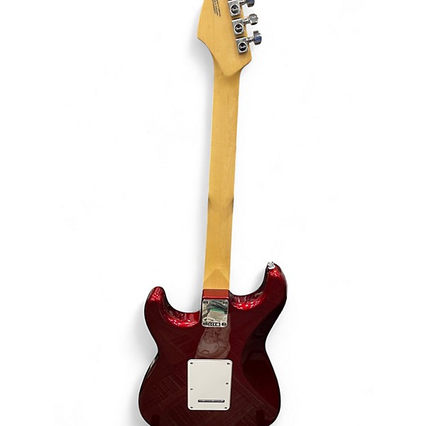 Used Fender Standard Stratocaster Wine Red Solid Body Electric Guitar