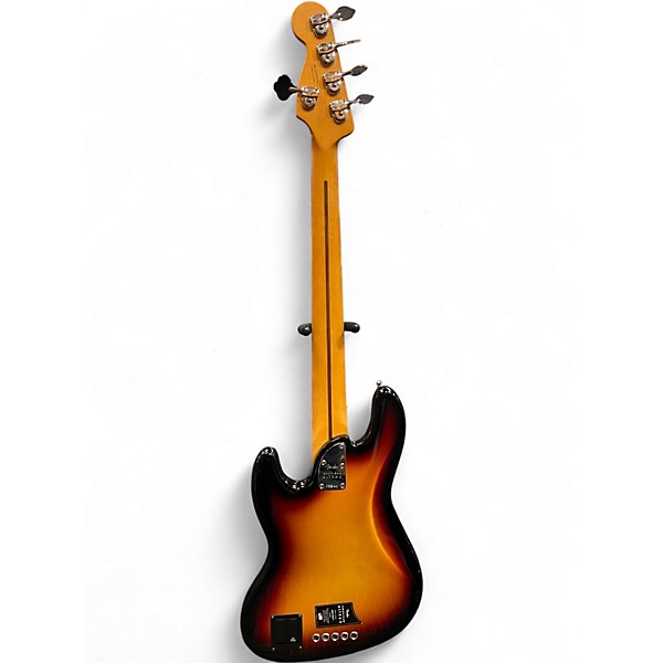 Used Fender American Ultra Jazz Bass V Sunburst Electric Bass Guitar