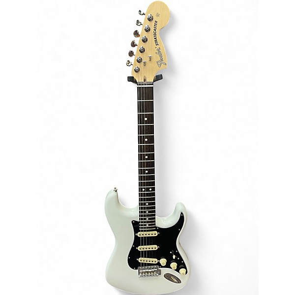 Used Fender American Performer Stratocaster SSS Polar White Solid Body Electric Guitar