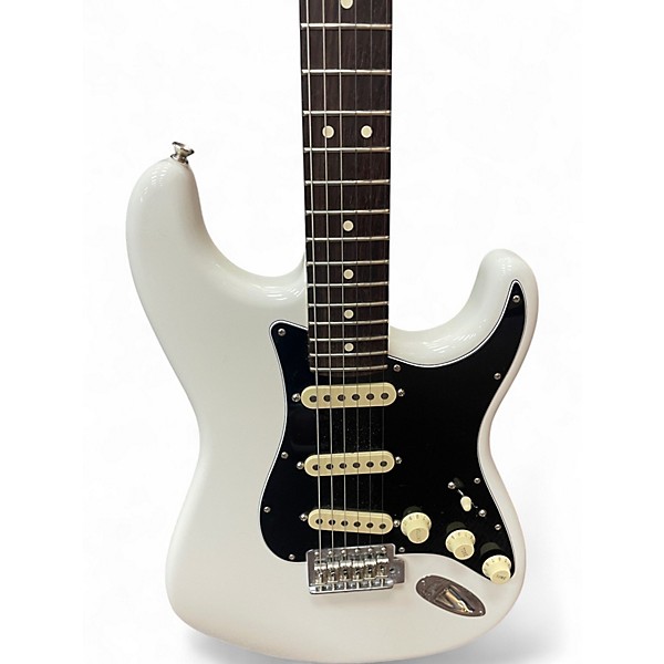 Used Fender American Performer Stratocaster SSS Polar White Solid Body Electric Guitar
