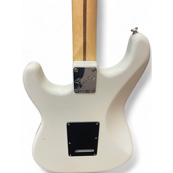 Used Fender American Performer Stratocaster SSS Polar White Solid Body Electric Guitar