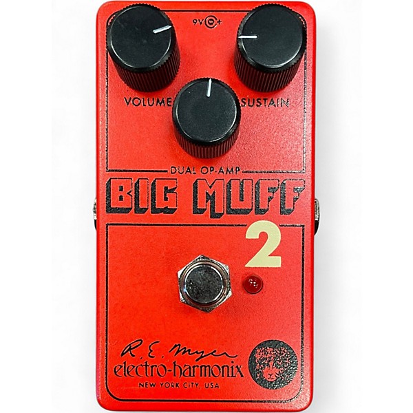 Used Electro-Harmonix Big Muff 2 Dual Op-Amp Effect Pedal