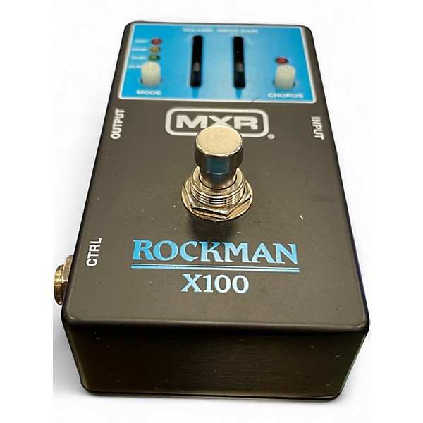 Used MXR ROCKMAN X100 Pedal