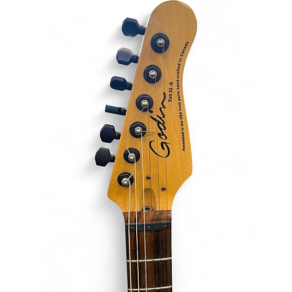 Used Godin Exit 22s Natural Solid Body Electric Guitar