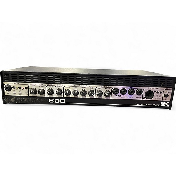 Used Gallien-Krueger BACKLINE 600 Bass Amp Head