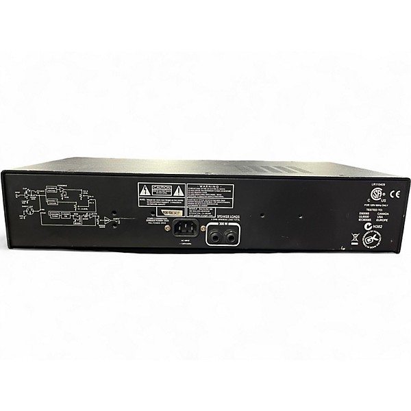 Used Gallien-Krueger BACKLINE 600 Bass Amp Head