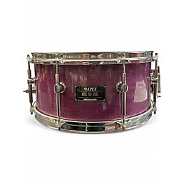 Used Mapex 6.5X14 Mars Pro Series Trans Purple Drum