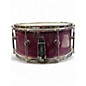 Used Mapex 6.5X14 Mars Pro Series Trans Purple Drum