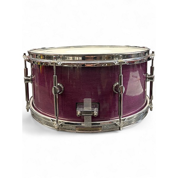 Used Mapex 6.5X14 Mars Pro Series Trans Purple Drum