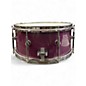 Used Mapex 6.5X14 Mars Pro Series Trans Purple Drum