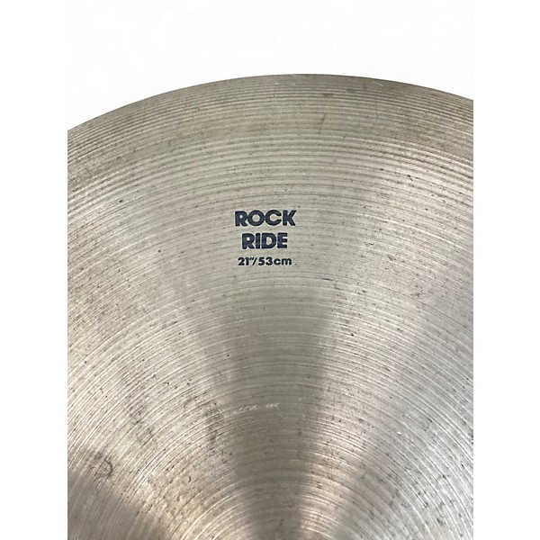 Used Zildjian 21in A Rock Ride Cymbal