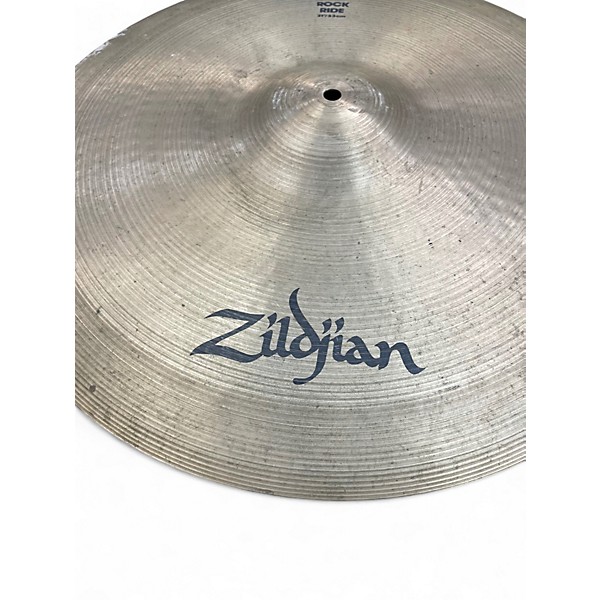 Used Zildjian 21in A Rock Ride Cymbal