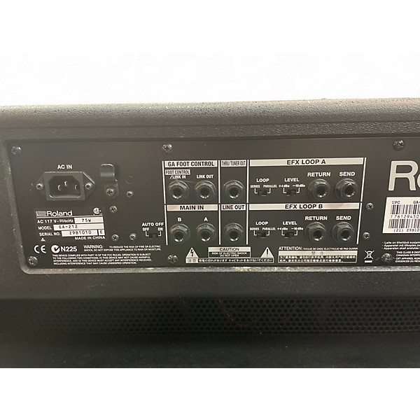 Used Roland GA212 2x12 200W Guitar Combo Amp