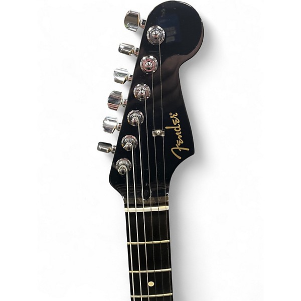 Used Fender Limited Edition Player Stratocaster HSS Black Solid Body Electric Guitar