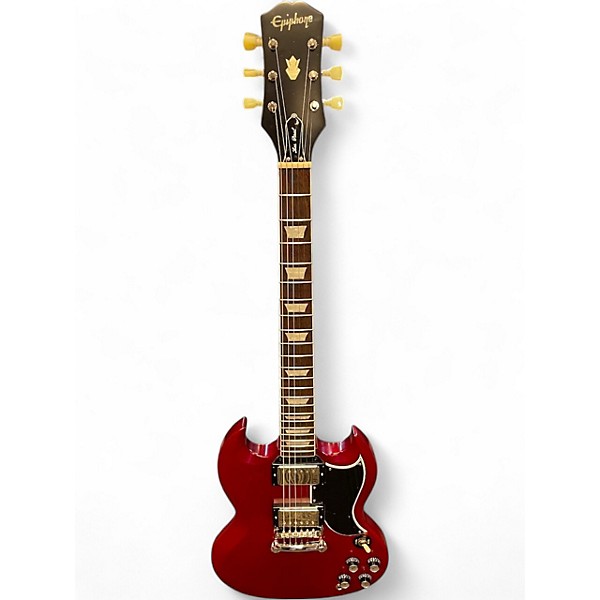 Used Epiphone '61 LES PAUL SG STANDARD Aged 60s Cherry Solid Body Electric Guitar