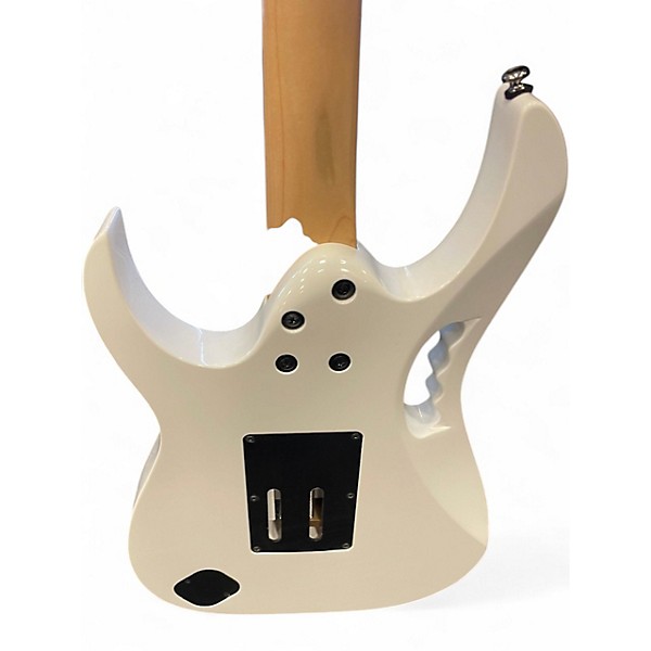 Used Ibanez JEMJR White Solid Body Electric Guitar