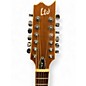Used ESP LTD TL12 Black 12 String Acoustic Electric Guitar