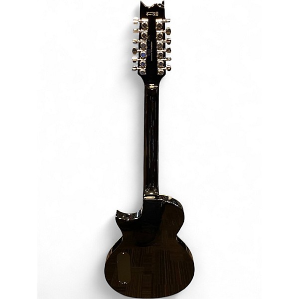 Used ESP LTD TL12 Black 12 String Acoustic Electric Guitar