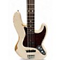 Used Fender Flea Signature Jazz Bass Roadworn Shell Pink Electric Bass Guitar
