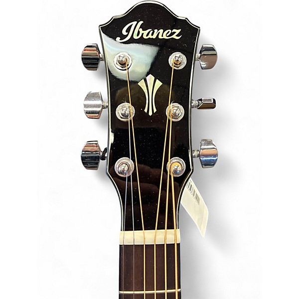 Used Ibanez AEG50L Black Acoustic Electric Guitar