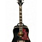 Used Epiphone Hummingbird Studio Black Acoustic Electric Guitar thumbnail