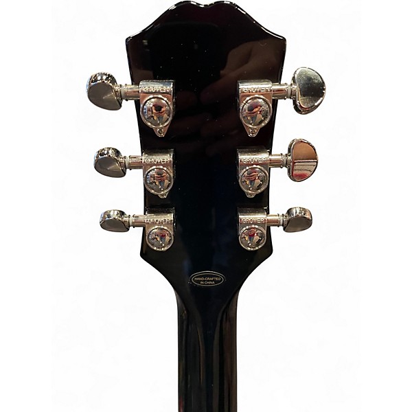 Used Epiphone Hummingbird Studio Black Acoustic Electric Guitar