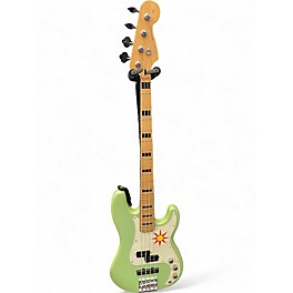 Used 2016 Fender FSR Deluxe Precision Bass Special Seafoam Green Metallic Electric Bass Guitar