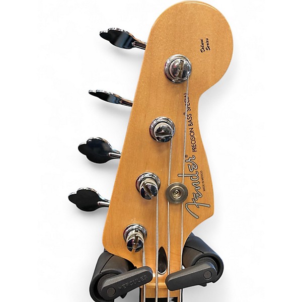 Used 2016 Fender FSR Deluxe Precision Bass Special Seafoam Green Metallic Electric Bass Guitar