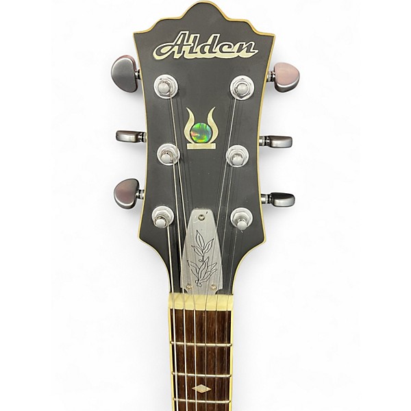 Used Alden ZE Zemaitas Blues Line Metal Top Mahogany Solid Body Electric Guitar