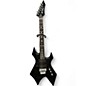 Used B.C. Rich Warlock with Floyd Rose Metallic Black Solid Body Electric Guitar thumbnail