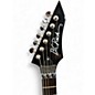 Used B.C. Rich Warlock with Floyd Rose Metallic Black Solid Body Electric Guitar