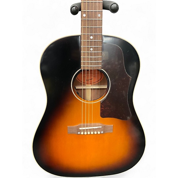 Used Epiphone Inspired by Gibson J-45 Aged Vintage Sunburst Acoustic Electric Guitar
