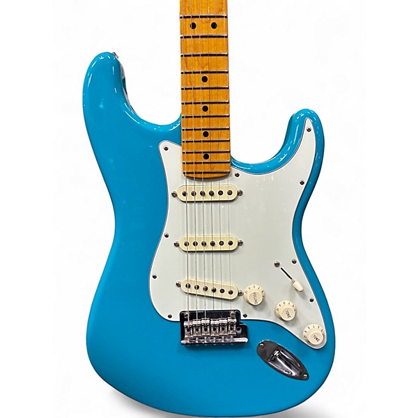Used Fender American Professional II Stratocaster MIAMI BLUE Solid Body Electric Guitar