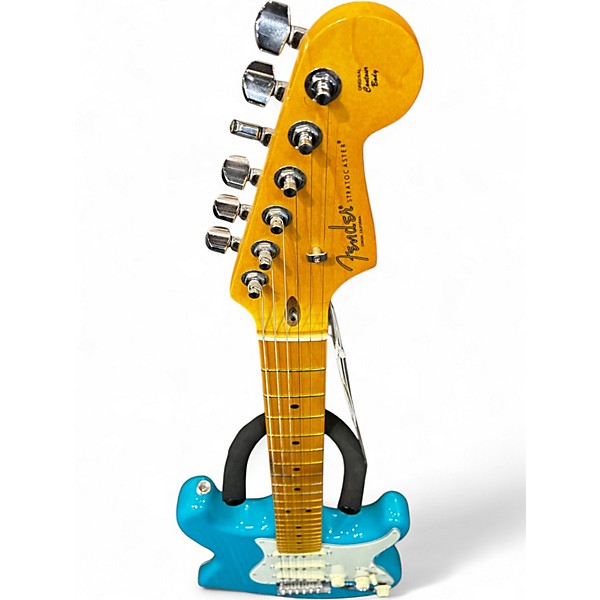 Used Fender American Professional II Stratocaster MIAMI BLUE Solid Body Electric Guitar
