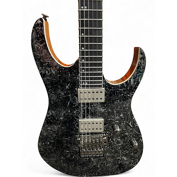Used Ibanez RG5320 PRESTIGE COSIMC SHADOW Solid Body Electric Guitar
