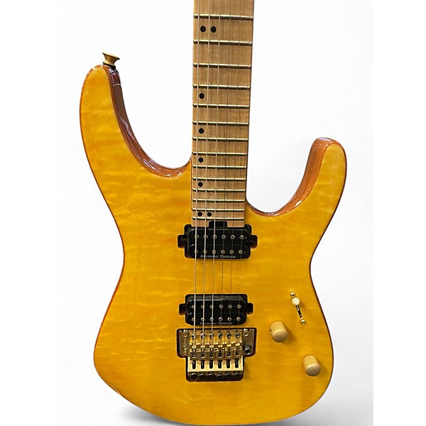 Used Charvel Pro-Mod DK24 HH FR M DARK AMBER Solid Body Electric Guitar